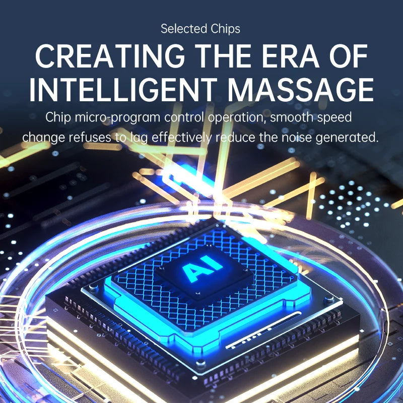 Massage Gun Deep Tissue,  Muscle Fascia gun，Muscle Massage Gun for Pain Relief with 4 Massage Heads & 6 Speeds